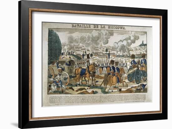 Battle of Borodino, Russia, September 1812-Francois Georgin-Framed Giclee Print