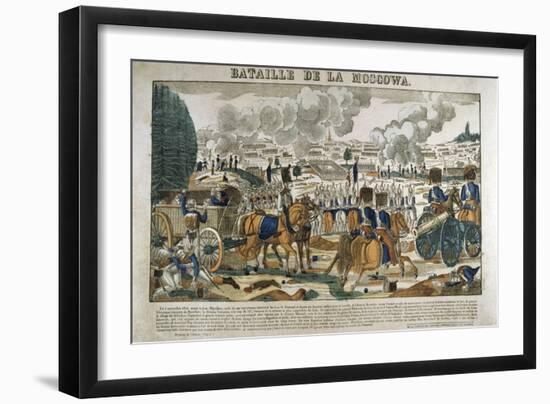 Battle of Borodino, Russia, September 1812-Francois Georgin-Framed Giclee Print