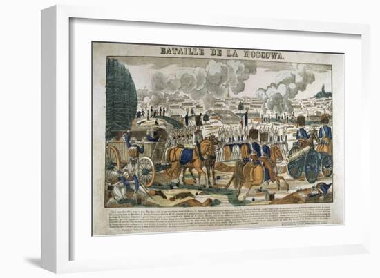 Battle of Borodino, Russia, September 1812-Francois Georgin-Framed Giclee Print