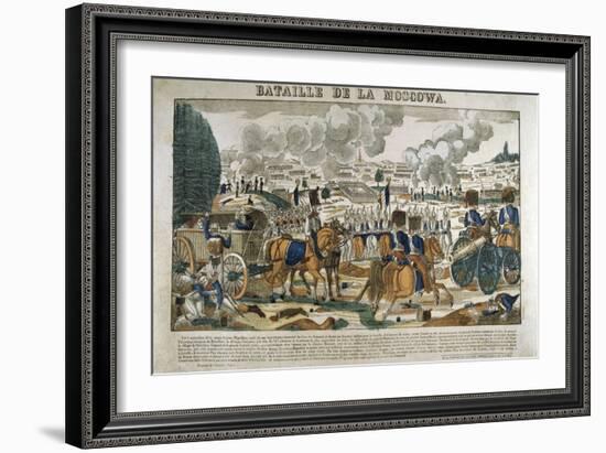 Battle of Borodino, Russia, September 1812-Francois Georgin-Framed Giclee Print