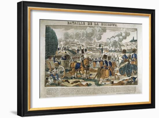 Battle of Borodino, Russia, September 1812-Francois Georgin-Framed Giclee Print