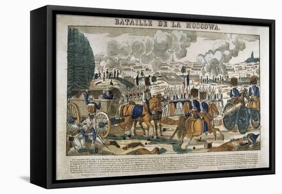 Battle of Borodino, Russia, September 1812-Francois Georgin-Framed Premier Image Canvas