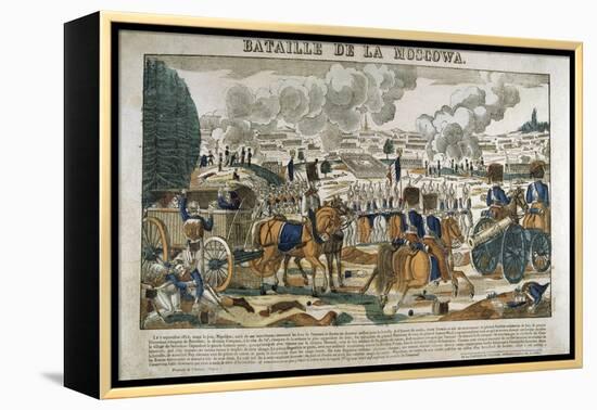 Battle of Borodino, Russia, September 1812-Francois Georgin-Framed Premier Image Canvas