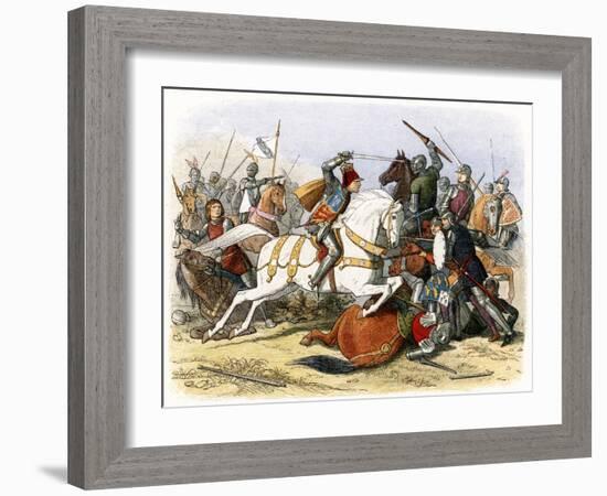 Battle of Bosworth Field, August 1485-James William Edmund Doyle-Framed Giclee Print