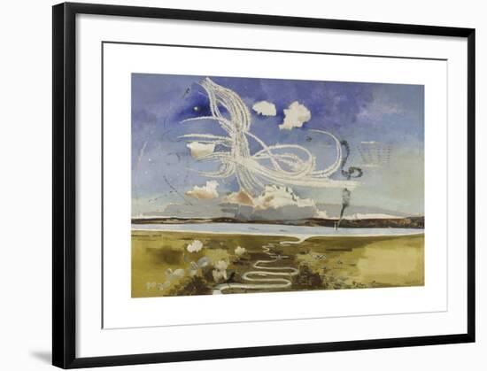 Battle of Britain, 1941-Paul Nash-Framed Premium Giclee Print