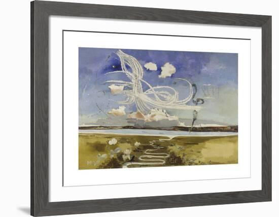 Battle of Britain, 1941-Paul Nash-Framed Premium Giclee Print