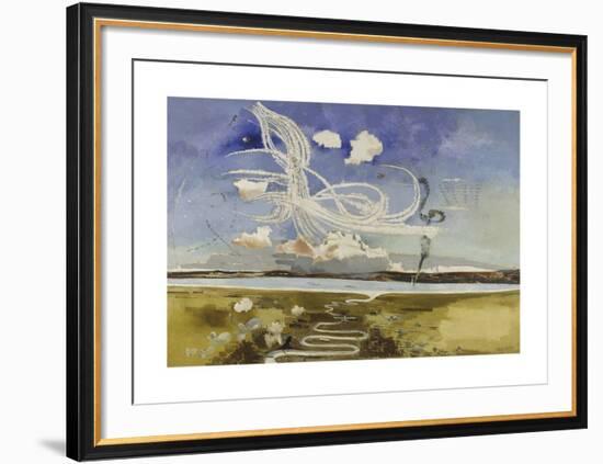 Battle of Britain, 1941-Paul Nash-Framed Premium Giclee Print