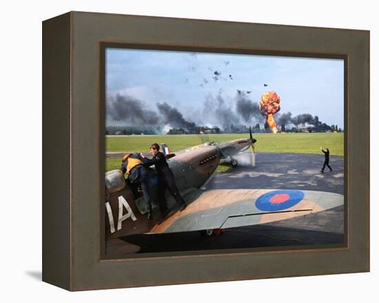 Battle of Britain-null-Framed Stretched Canvas