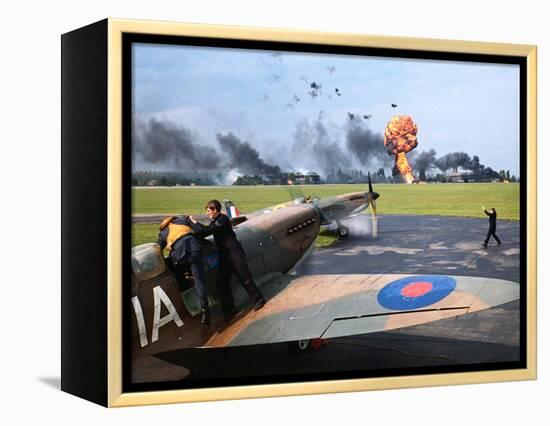 Battle of Britain-null-Framed Stretched Canvas