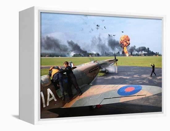 Battle of Britain-null-Framed Stretched Canvas