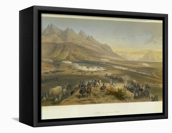 Battle of Buena Vista, 1851-Carlos Nebel-Framed Premier Image Canvas