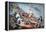 Battle of Bunker Hill, 1775-Currier & Ives-Framed Premier Image Canvas