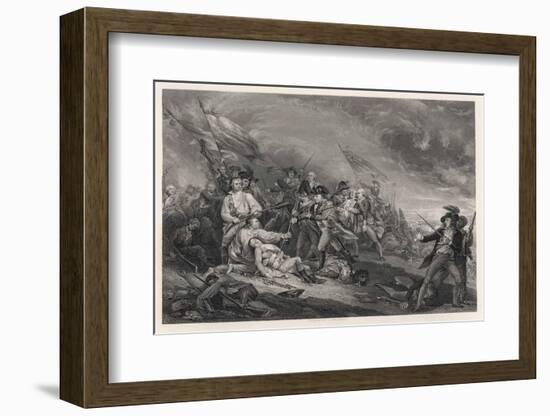 Battle of Bunker Hill-John Trumbull-Framed Photographic Print