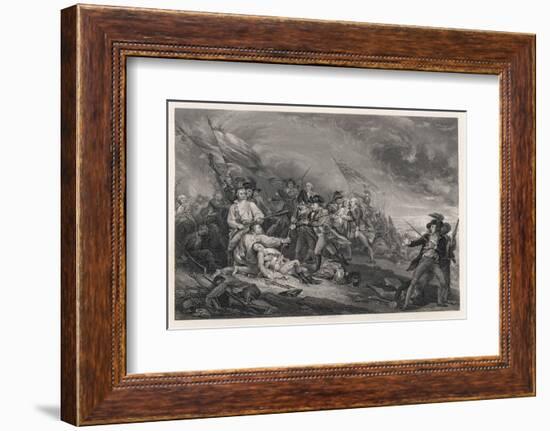 Battle of Bunker Hill-John Trumbull-Framed Photographic Print