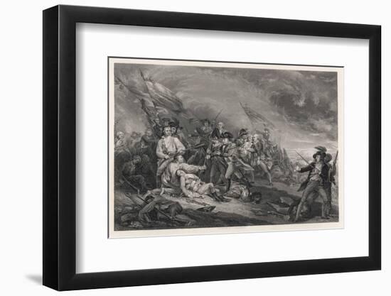 Battle of Bunker Hill-John Trumbull-Framed Photographic Print