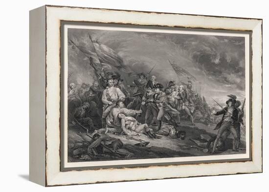 Battle of Bunker Hill-John Trumbull-Framed Premier Image Canvas