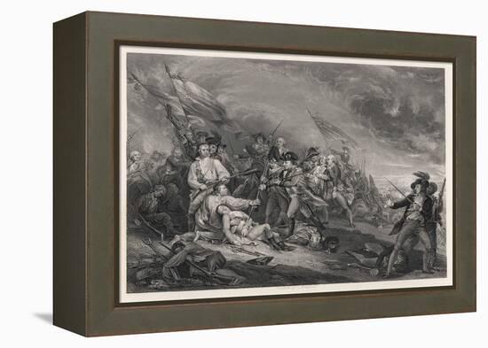 Battle of Bunker Hill-John Trumbull-Framed Premier Image Canvas