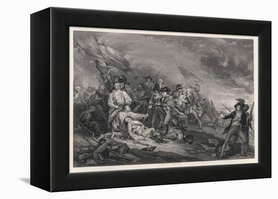 Battle of Bunker Hill-John Trumbull-Framed Premier Image Canvas