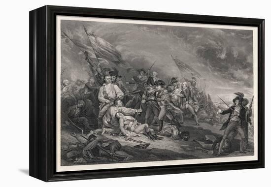 Battle of Bunker Hill-John Trumbull-Framed Premier Image Canvas