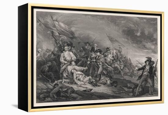 Battle of Bunker Hill-John Trumbull-Framed Premier Image Canvas