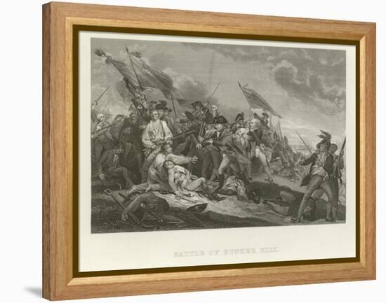 Battle of Bunker Hill-John Trumbull-Framed Premier Image Canvas