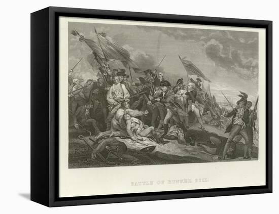 Battle of Bunker Hill-John Trumbull-Framed Premier Image Canvas