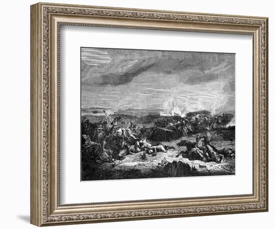 Battle of Champaubert, France, 10th February 1814 (1882-188)-Duvivier-Framed Giclee Print