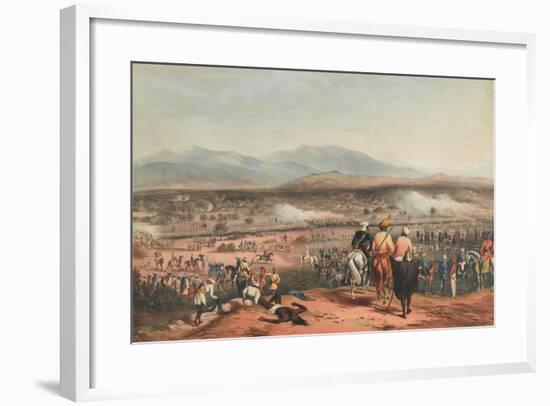 Battle of Chillianwala on the 13th of January, 1849-Charles Becher Young-Framed Giclee Print