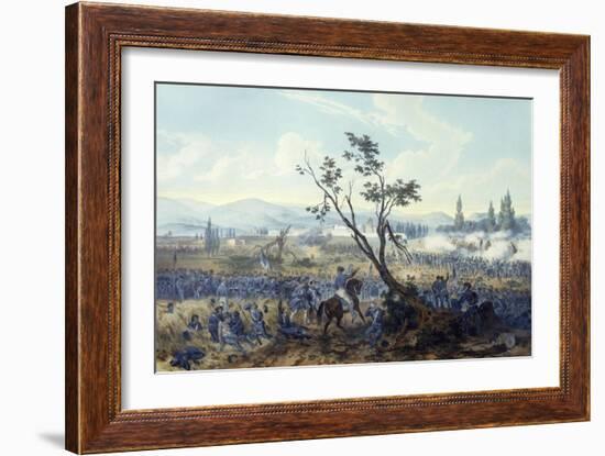 Battle of Churubusco, August 20, 1847-Carl Nebel-Framed Giclee Print