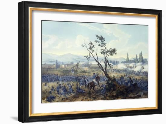 Battle of Churubusco, August 20, 1847-Carl Nebel-Framed Giclee Print