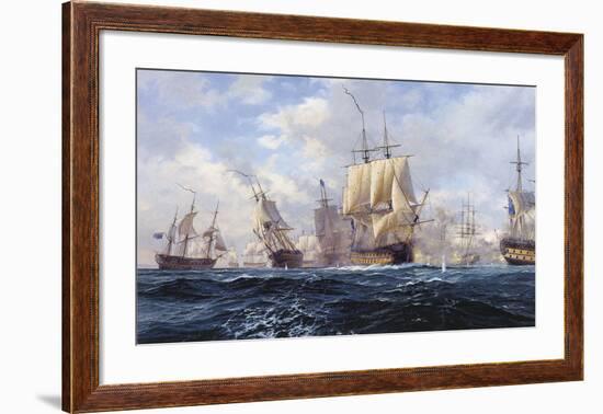 Battle of Copenhagen-Steven Dews-Framed Limited Edition