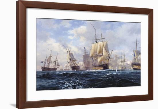 Battle of Copenhagen-Steven Dews-Framed Limited Edition