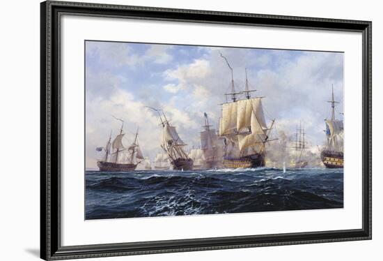 Battle of Copenhagen-Steven Dews-Framed Limited Edition