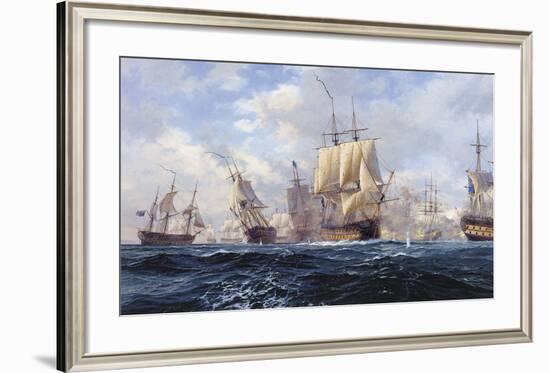 Battle of Copenhagen-Steven Dews-Framed Limited Edition