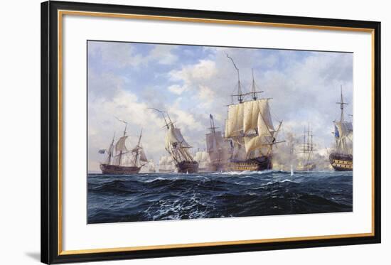 Battle of Copenhagen-Steven Dews-Framed Limited Edition