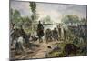 Battle of Custoza, 1880-Giovanni Fattori-Mounted Giclee Print