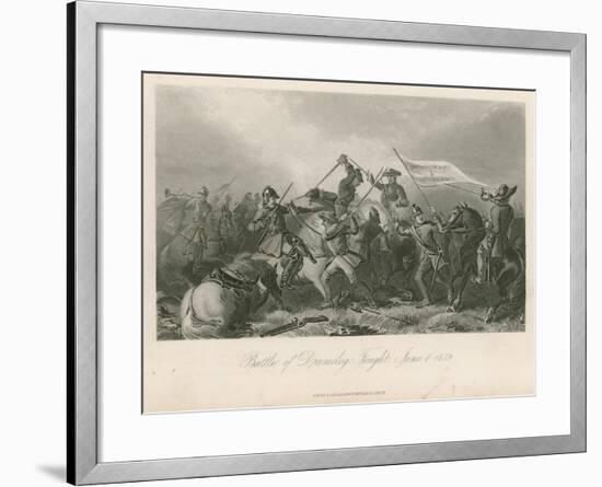 Battle of Drumclog, Fought, June 1, 1679-null-Framed Giclee Print