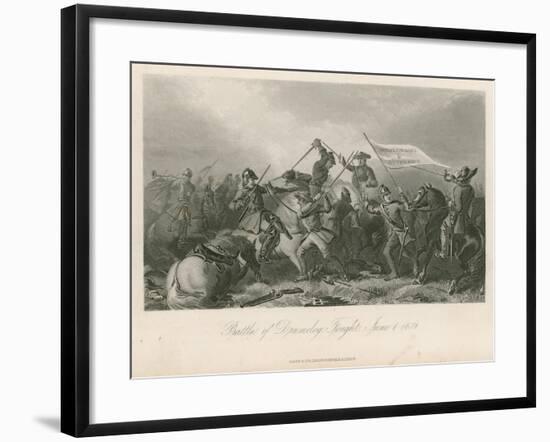 Battle of Drumclog, Fought, June 1, 1679-null-Framed Giclee Print