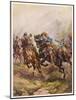 Battle of Edgehill: Prince Rupert's Charge-Harry Payne-Mounted Art Print