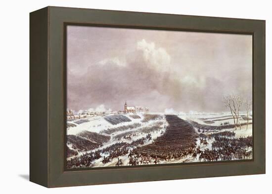 Battle of Eylau, 8 February 1807-Jean Antoine Simeon Fort-Framed Premier Image Canvas