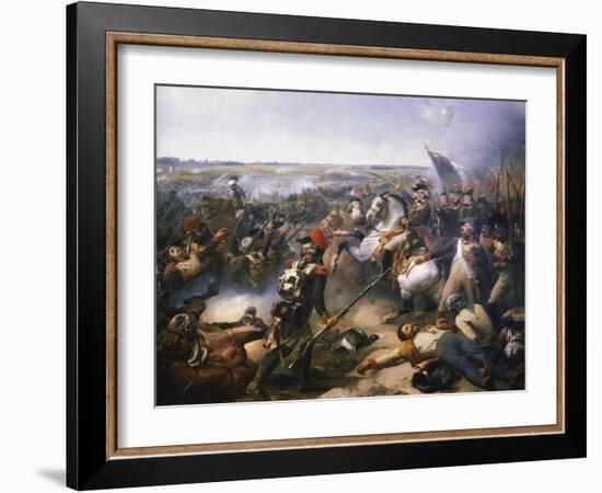 Battle of Fleurus, June 1794-Jean-Baptiste Mauzaisse-Framed Giclee Print