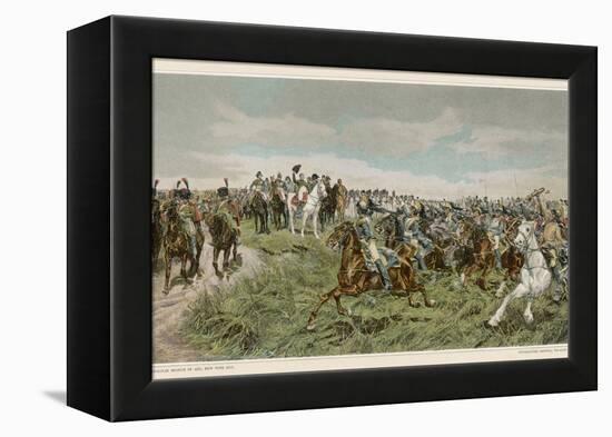 Battle of Friedland-Meissonier-Framed Premier Image Canvas