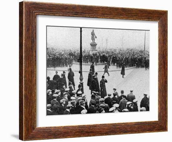 Battle of George Square, Glasgow-null-Framed Photographic Print