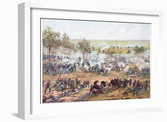 Battle of Gettysburg, 1891-Paul Dominique Philippoteaux-Framed Giclee Print