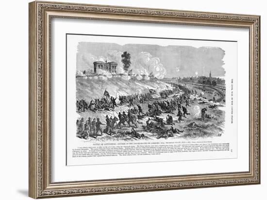 Battle of Gettysburg-null-Framed Giclee Print