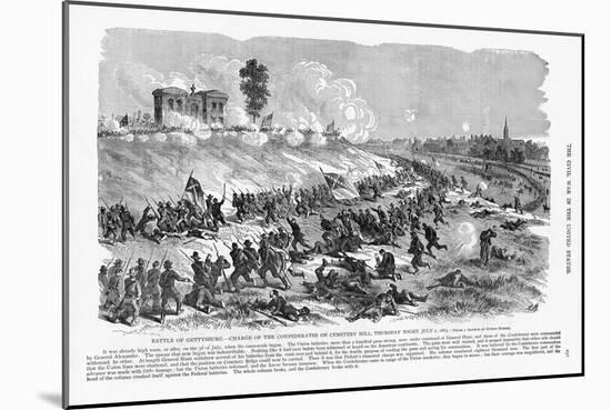 Battle of Gettysburg-null-Mounted Giclee Print