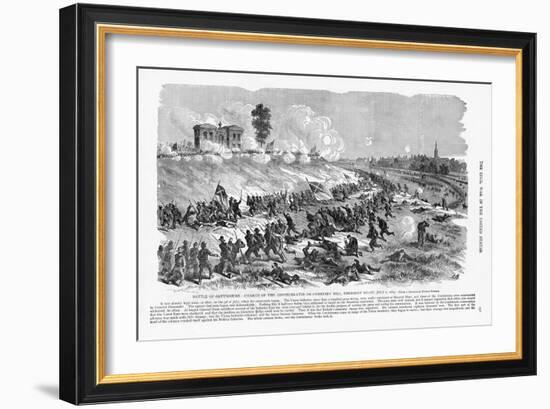 Battle of Gettysburg-null-Framed Giclee Print