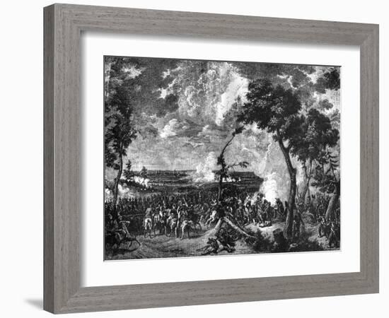 Battle of Hanau, Germany, 30th-31st October 1813 (1882-188)-Horace Vernet-Framed Giclee Print