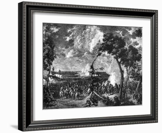 Battle of Hanau, Germany, 30th-31st October 1813 (1882-188)-Horace Vernet-Framed Giclee Print