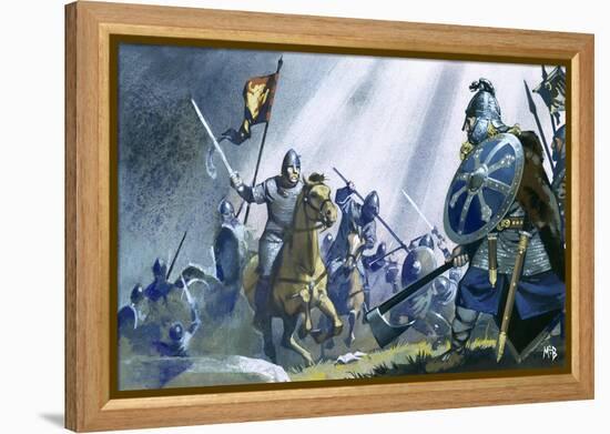 Battle of Hastings-Mcbride-Framed Premier Image Canvas